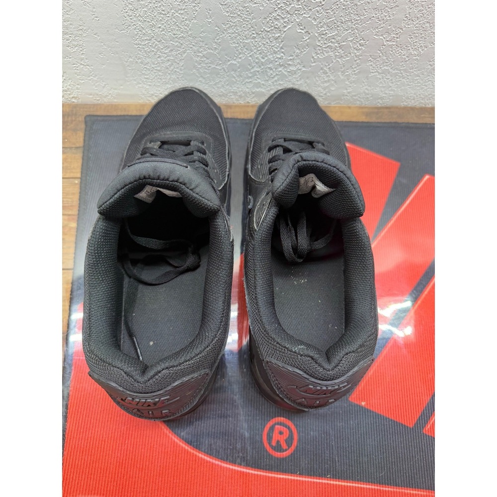 Nike Air Max 90 Triple Black CN8490-003 Mens Running Shoes Sneakers - Picture 5 of 9